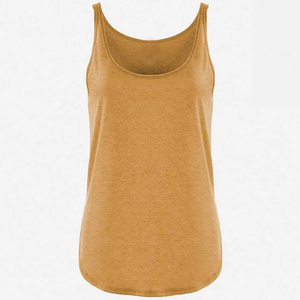 Débardeur court uni pour femme, respirant, sans couture, style streetwear, extensible, en maille côtelée, sans manches, décontracté, OEM - Product Image 1