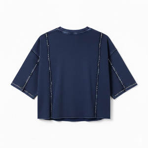 Fabricante de Camisetas Personalizadas con Pedrería, Producción OEM ODM para Marcas Globales de Ropa y Compradores de Marca Privada - Product Image 6