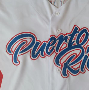 Maillot de baseball personnalisé pour hommes en gros, grande taille, respirant, séchage rapide, évacuation de l'humidité, logo et numéro imprimés par transfert thermique - Product Image 2