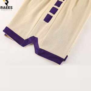 Tenue de basketball de haute qualité, confortable, à manches courtes, ensemble de maillots de basketball au meilleur design en rouge. - Product Image 5