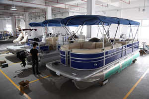 เรือยอชท์หรู Kinlife ขายส่ง ขนาด 6.5 เมตร คุณภาพสูง ผลิตจากอะลูมิเนียม พร้อมเครื่องยนต์ติดท้ายเรือ ความยาว 15-30 ฟุต จำหน่ายจำนวนมาก - Product Image 5