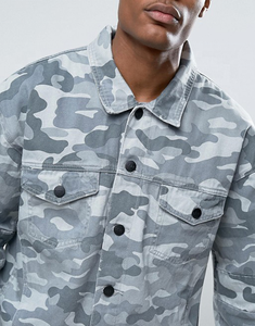 เสื้อโค้ทยีนส์พิมพ์ลายไทได ไซส์พลัส สำหรับฤดูใบไม้ผลิ สไตล์ลำลอง ลุคเท่ๆ สำหรับผู้ชาย จาก Haus Industries - Product Image 5