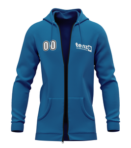 OEM ODM Winter <b>Men</b> Zip <b>Hoodie</b> Polyester/Cotton Blend Custom Logo <b>Sweatshirt</b> for Casual Daily Wear - Product Image 3