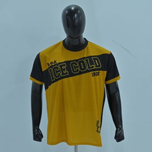 Camiseta Deportiva Personalizada, Transpirable, de Punto, Corte Regular, Manga Corta, Cuello Redondo, Ecológica, para Hombre, Estilo Casual y Moderno para Actividades al Aire Libre - Product Image 1