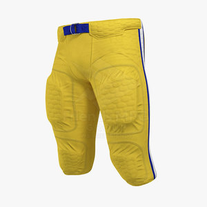 Advanced Comfort Breathable Eco-Friendly American Football <b>Padded</b> Pant Lightweight Build for <b>Practice</b> Use - Product Image 5