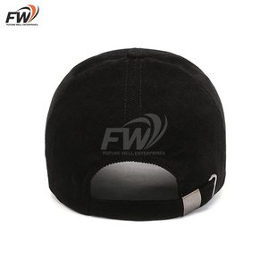 Gorra Deportiva Lisa Personalizada de Alta Calidad, Precio al por Mayor, Gorra de Béisbol Clásica Estructurada de 6 Paneles, 100% Algodón - Product Image 4