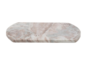Planche à découper en marbre de luxe tendance, artisanat naturel, plateau de service à fromage de qualité supérieure, forme carrée, épaisseur 1,5 cm, compatible lave-vaisselle - Product Image 5