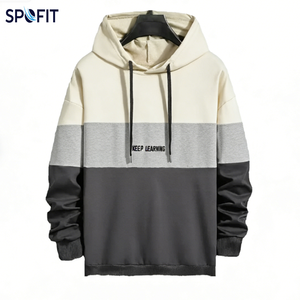 Vente en gros de sweats à capuche unisexes surdimensionnés pour hommes, personnalisés avec broderie et impression numérique, style Y2K, hiver, 100% polyester, molleton 240g, pull-over - Product Image 5