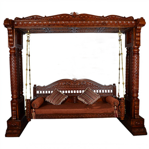 New Design Wooden <b>Swing</b> for Home Big Wooden <b>Swing</b> Design for Living Room Furniture Home Decor Furniture Traditional Jhula Dallas - Product Image 4