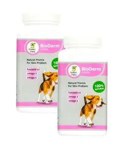 BioDerm Probiotic And Omega Food Topping For Dog And Cat Skin And Coat Formula Healthy Food Toppings To Balance Your Pet's Body