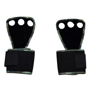 Almohadillas de Agarre para Levantamiento de Pesas y Entrenamiento Físico 2024, Agarraderas de Cuero para Gimnasio de ELEGANT SPORTS - Product Image 1