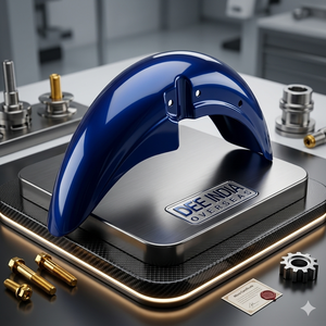 Garde-boue avant de moto pour CBZ |   Aile avant |   Pièce de carrosserie en plastique ABS durable - Product Image 2