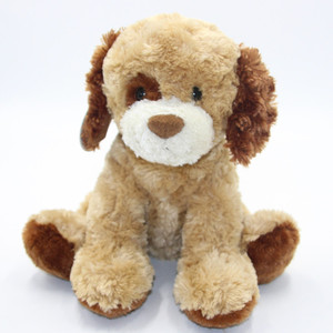 Juguete de peluche personalizado para perros, peluche de cachorro suave y mullido, peluche de perro marrón claro/beige. - Product Image 2