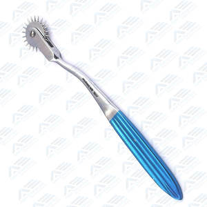 Herramienta de diagnóstico de precisión azul para examen neurológico y sensorial PC Wartenberg Molinete de sensación de acero inoxidable - Product Image 2