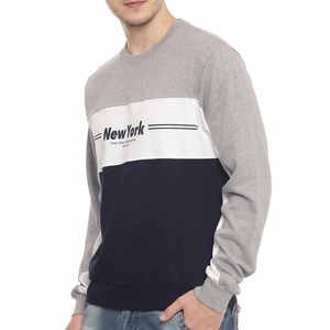 เสื้อสเวตเชิ้ตคอกลมผู้ชาย ลายพิมพ์นิวยอร์ก สไตล์ลำลอง ทรงปกติ ผ้าถัก คอตตอน แขนยาว เหมาะสำหรับใส่ในฤดูใบไม้ร่วง - Product Image 6