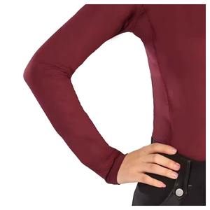 Camiseta de manga larga para equitación a bajo precio, camisetas ecuestres para espectáculos, camisetas ecuestres al por mayor, camisetas de equitación personalizadas de malla transpirable - Product Image 4