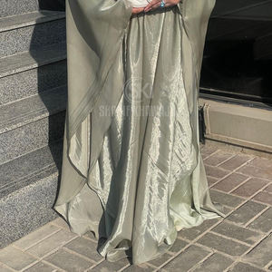 Abaya Larga Informal Islámica con Logotipo Personalizado para Mujer, Ligera, Transpirable, de Alta Calidad, Moderna, al por Mayor - Product Image 6