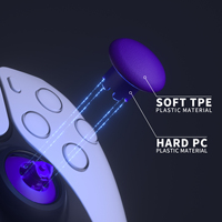 Remplacement Interchangeable Analog Stick Joystick EDGE Stick Thumbstick Pour PS5 Pour PS4 Controller