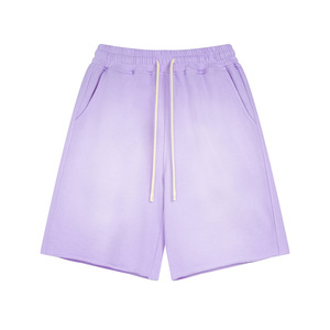 Pantalones Cortos de Lona para Hombre, Estilo Vintage, 100% Algodón, Ecológicos, Cintura Alta, Cierre con Cordón, Largura hasta la Rodilla, Venta al Por Mayor - Product Image 1