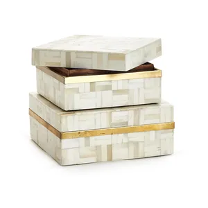 Best Price Handmade Polish Jewelry <b>Box</b> Export Quality Bone Inlay Customized Size Hot Sale for Homes - Product Image 4