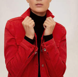 Veste en jean Lifestyle Wear, tissu en coton doux, couche confortable pour une mode décontractée et un usage quotidien - Product Image 2