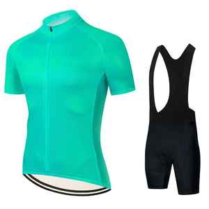 Custom Logo Printing Quick Dry <b>Jersey</b> And Short Set High Quality Breathable Sports <b>Cycling</b> Uniform For <b>Men</b> - Product Image 4