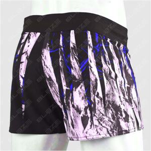 Blaze Custom Short de combat MMA/BJJ léger et écologique pour hommes, extensible dans les quatre sens, sans Gi, avec ceinture élastique - Product Image 2