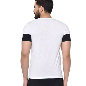 T-shirt pour homme respirant avec impression de logo personnalisé, best-seller, haute qualité, col rond, jersey, coupe régulière, séchage rapide - Product Image 2