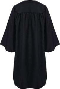 Conjunto de Toga, Birrete y Borla de Graduación Unisex para Adultos, Poliéster Mate 100% Poliéster, Túnica Académica para Ceremonia Escolar - Product Image 3