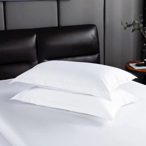 2026 Modern Neck Solid <b>Bed</b> <b>Pillow</b> 100% Cotton Custom Logo Factory Price Premium for Hospital Use - Product Image 1