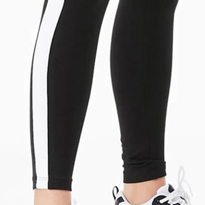 Leggings Deportivos de Cintura Alta con Franja Lateral para Mujer, Leggings Atléticos de Secado Rápido para Gimnasio, Correr y Uso Casual - Product Image 5