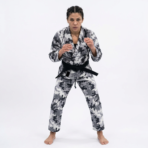 Kimono de combat noir multicolore personnalisé de haute qualité 450 GSM Shoyorol GL Batch # Kimono de Jiu-Jitsu Brésilien 60 Fighter Rank - Product Image 3