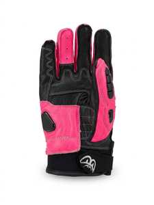 <b>Full</b> Finger Summer Leather Racing Gloves for Motorcycle Motocross-Non-<b>Slip</b> Unisex Black/Blue/Red Buckle Closure - Product Image 4