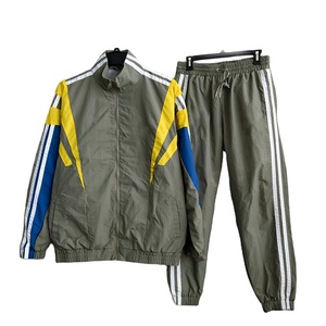 Ensemble de survêtement coupe-vent léger imprimé pour homme, 2 pièces, haute qualité, logo personnalisé - Product Image 1