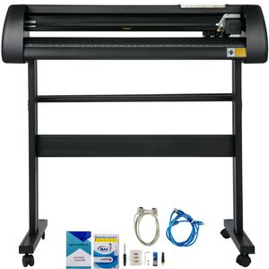 Plotter da Taglio Vinile da 34 Pollici con Forza e Velocità Regolabili, Display LCD, Alimentazione Carta Windows C, Plotter Grafico Incluso - Product Image 1