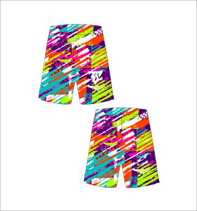 Shorts de basket-ball en mesh personnalisés pour hommes, sublimation, séchage rapide, entraînement, gym, fitness, sport, blanc, gris, motif Topo Swirl - Product Image 6