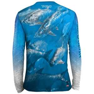 Traje de Pesca con Capucha y Protección UV para Hombre, Diseño de Camuflaje, 100% Poliéster, UPF 50+, Transpirable, para Actividades al Aire Libre, OEM ODM - Product Image 5