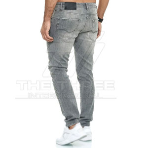 Pantalones Vaqueros de Moda Urbana de Alto Rendimiento, Cómodos, Ligeros, de Tiro Medio, Corte Recto, Ajuste Relajado, Duraderos y Elegantes para Uso Urbano - Product Image 5