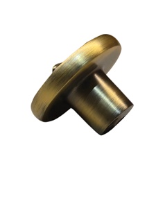 Perilla de armario de latón antiguo, tirador de cajón de latón macizo decorativo de 1,5 pulgadas, herrajes para muebles modernos, cocina fácil y duradera - Product Image 3