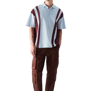 Camiseta Polo de Alta Calidad para Hombre, Estilo Casual, con Estampado Digital Brillante, Moda Urbana - Product Image 1