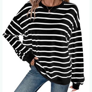 Sudadera de Algodón de Alta Calidad con Media Cremallera y Manga Larga para Mujer, Informal, Tejida, Transpirable, con Estampado de Letras y Logotipo Personalizado - Product Image 1