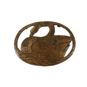 Dessous de plat en métal aluminium en forme d'ananas Dessous de plat et tapis décoratifs de haute qualité à bas prix Finition contemporaine à revêtement noir - Product Image 3