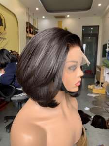 Extensiones de cabello humano tejido trama cabello crudo sin procesar vietnamita 100% corte pixie elegante - Product Image 2