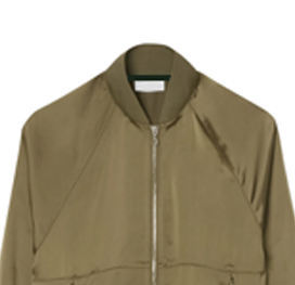 Veste universitaire en satin à prix de gros, nouvelle arrivée, veste bomber en satin sur mesure pour femmes - Product Image 2