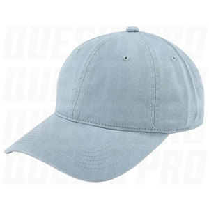 Adult Personalized Baseball Cap 4 Sided Custom Logo Text <b>Light</b> Blue Adjustable Casual Outdoor Sports Cap OEM Manufacturer Caps - Product Image 4