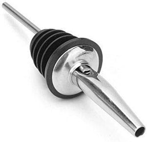 Custom Logo Barware Stainless Steel <b>Wine</b> Pourer Bottle Automatic Lid <b>Wine</b> Cork Pour Spout Metal Accessories for <b>Wine</b> Serving - Product Image 1