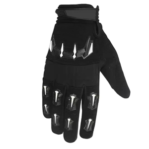 Guantes de Motocross Personalizados de Cinco Dedos, Palma de Cuero Sintético, Acolchado de Espuma, Protección UV, Ligeros para Mayor Comodidad - Product Image 6