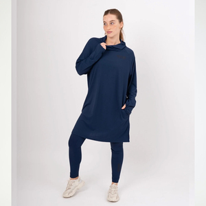 Conjunto Deportivo Modesto de 2 Piezas para Mujer con Bolsillos con Cremallera, Ropa Deportiva Musulmana para Gimnasio, Protección UV UPF50+, Material Ecológico de Secado Rápido - Product Image 2