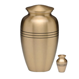 American Style Brass Metal Cremation <b>Urns</b> <b>for</b> Human Male Female <b>Ashes</b> Funeral Supplies <b>Ashes</b> Storage <b>Urn</b> Decorative <b>Urns</b> - Product Image 1