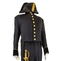 Ensemble de veste uniforme d'inspiration vintage américaine, ensemble de veste uniforme traditionnelle américaine, costumes pour hommes